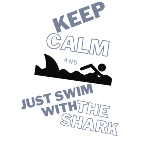 KEEP CALM AND JUST SWIM