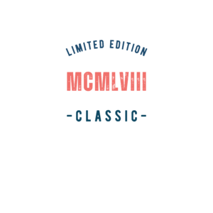 Limited Edition Classic MCMLVIII 1958